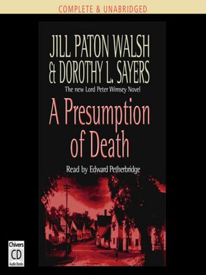 cover image of A presumption of death